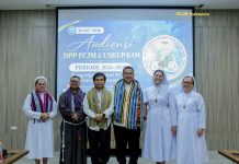 Audiensi DPP dengan Mgr.Kornelius Sipayung OFMCap